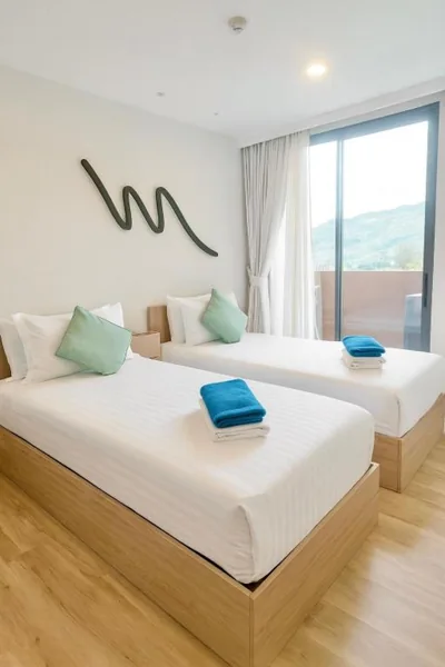Suite met twee slaapkamers — Bangtao Rooftop Seaview Laguna Skypark Condominium